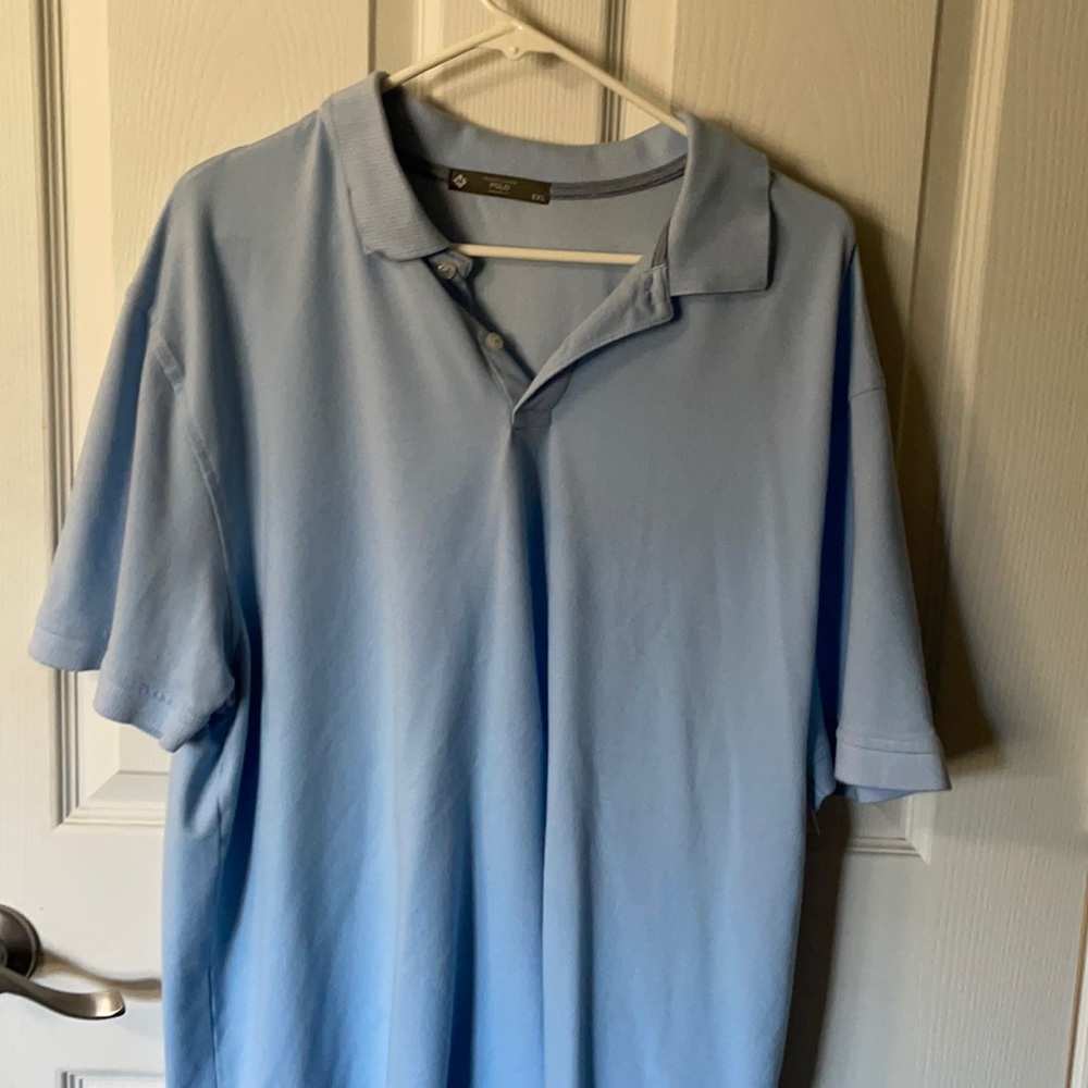 Baby blue Polo shirt